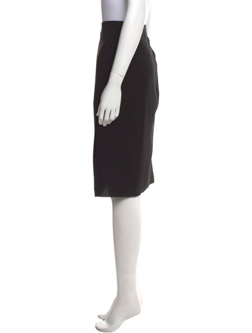 Vince Pleated Accents Knee-Length Skirt