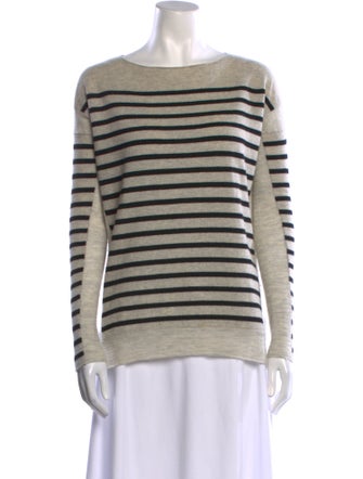 Vince Cashmere Striped Sweater