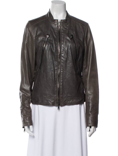 Vince Leather Biker Jacket
