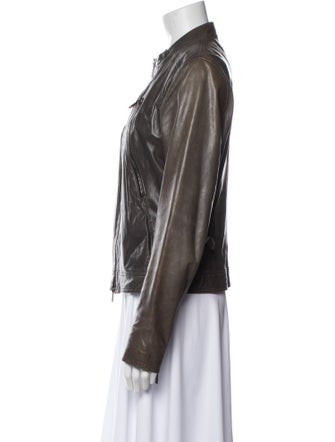 Vince Leather Biker Jacket