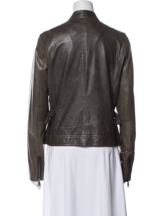 Vince Leather Biker Jacket