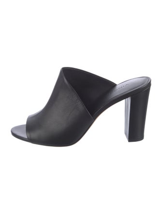 Vince Leather Slides