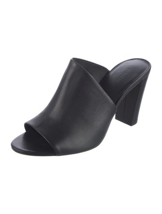 Vince Leather Slides