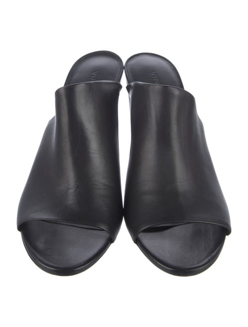 Vince Leather Slides