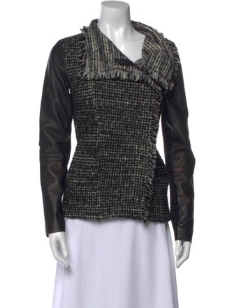 Vince Wool Printed Sweater