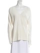 Vince Linen V-Neck Sweater