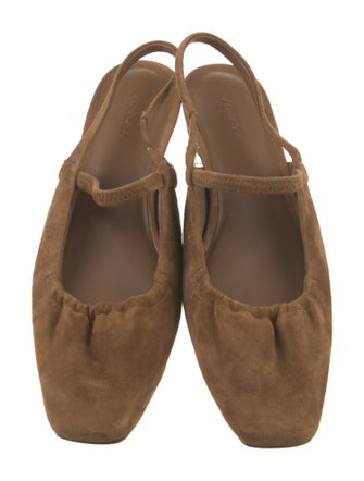 Vince Suede Slingback Flats