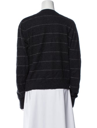 Vince Cashmere Striped Sweater