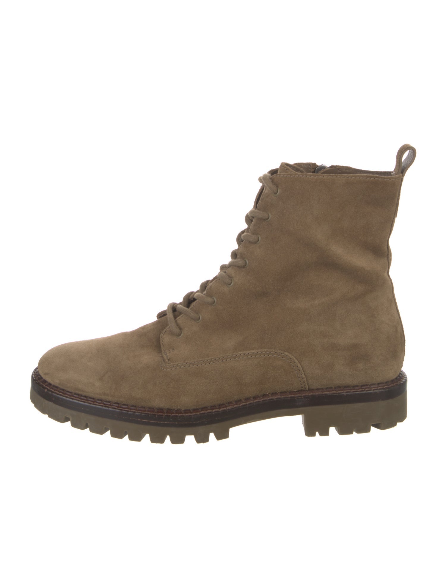 Vince Suede Combat Boots