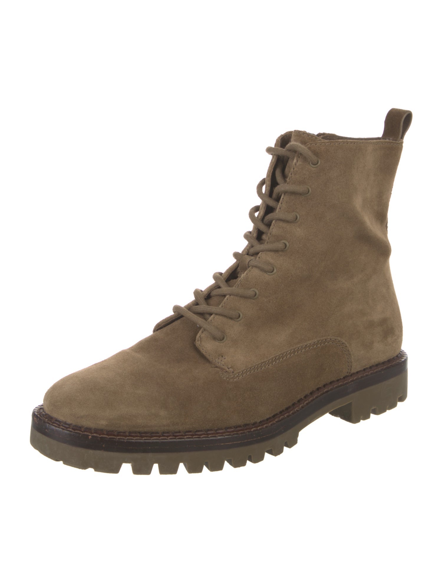 Vince Suede Combat Boots