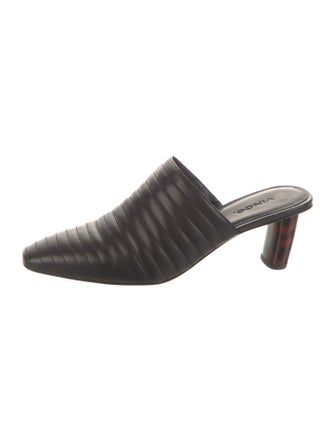 Vince Leather Mules