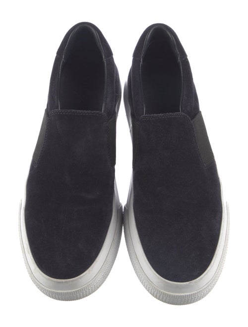 Vince Suede Colorblock Pattern Sneakers