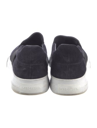 Vince Suede Colorblock Pattern Sneakers