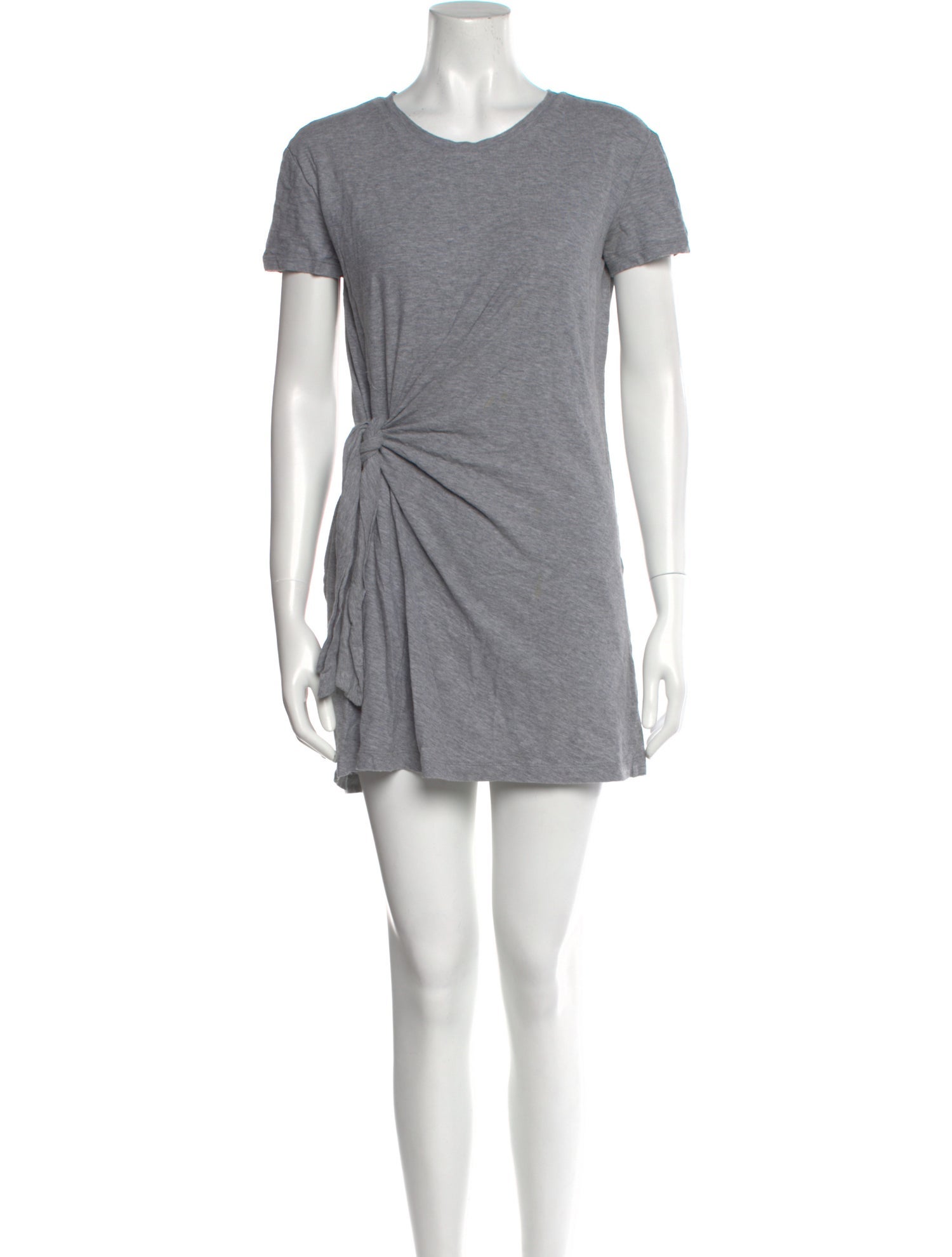 Vince Scoop Neck Mini Dress