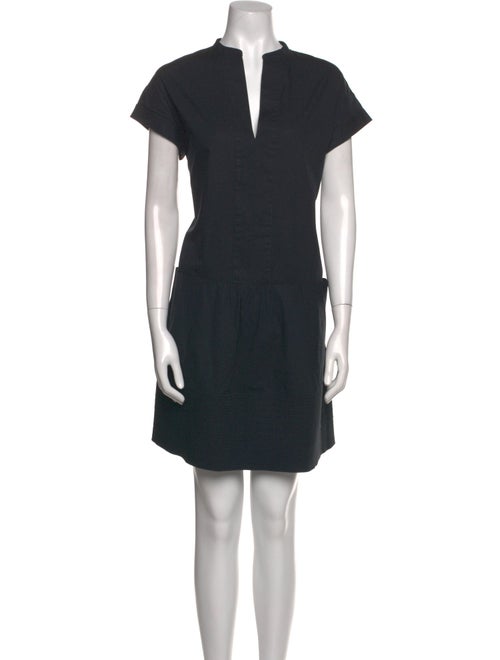 Vince V-Neck Mini Dress