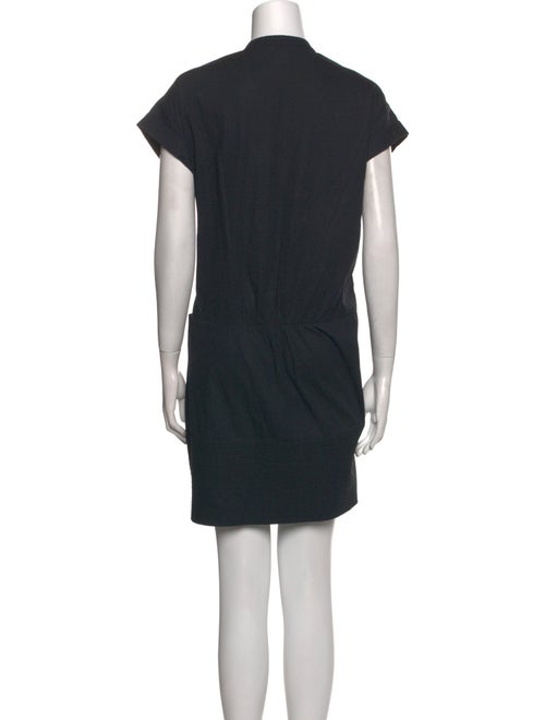 Vince V-Neck Mini Dress