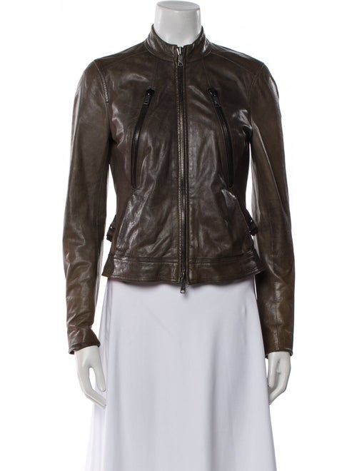 Vince Leather Biker Jacket