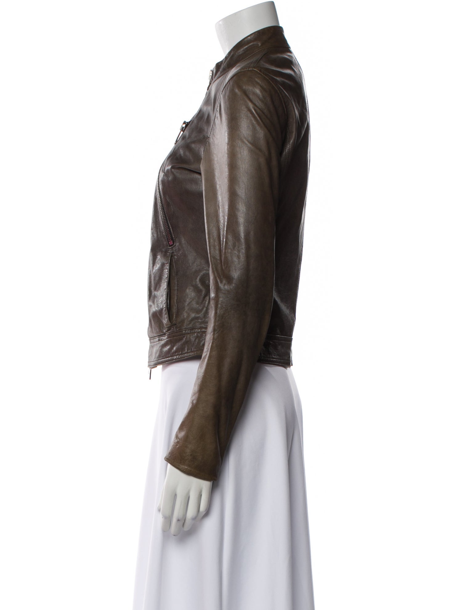 Vince Leather Biker Jacket