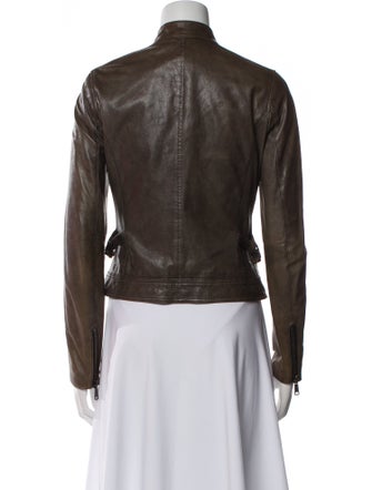 Vince Leather Biker Jacket
