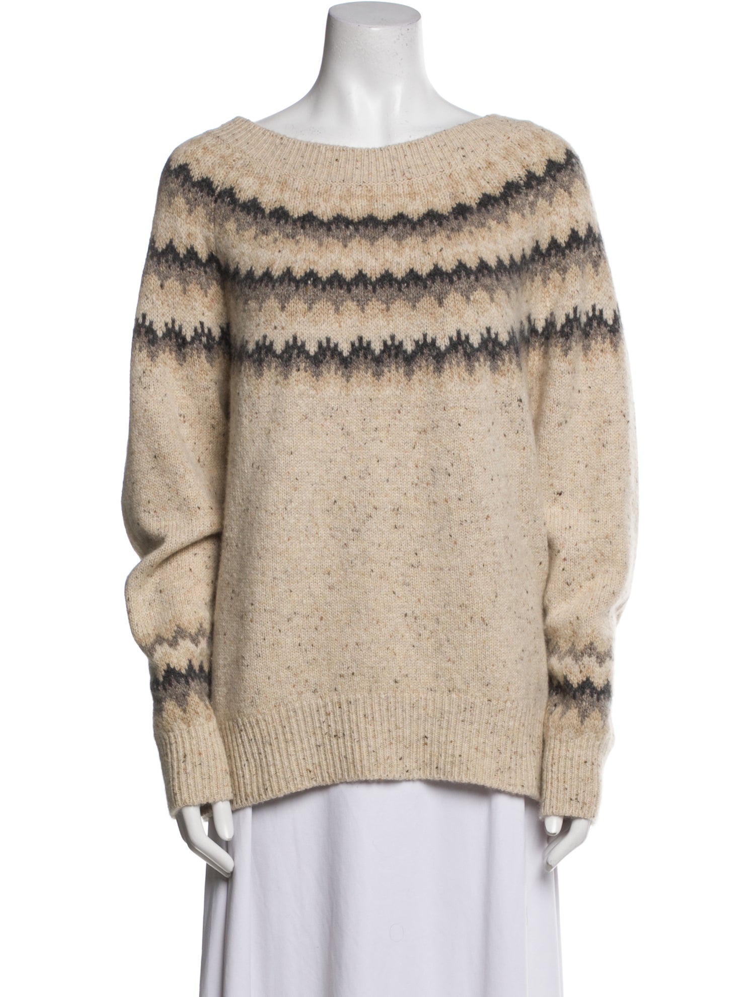 Vince Cashmere Striped Sweater