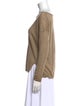 Vince Linen Scoop Neck Sweater