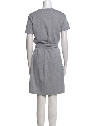 Vince Crew Neck Knee-Length Dress