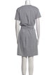 Vince Crew Neck Knee-Length Dress