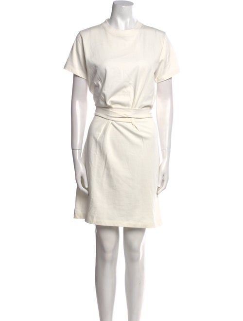 Vince Crew Neck Mini Dress