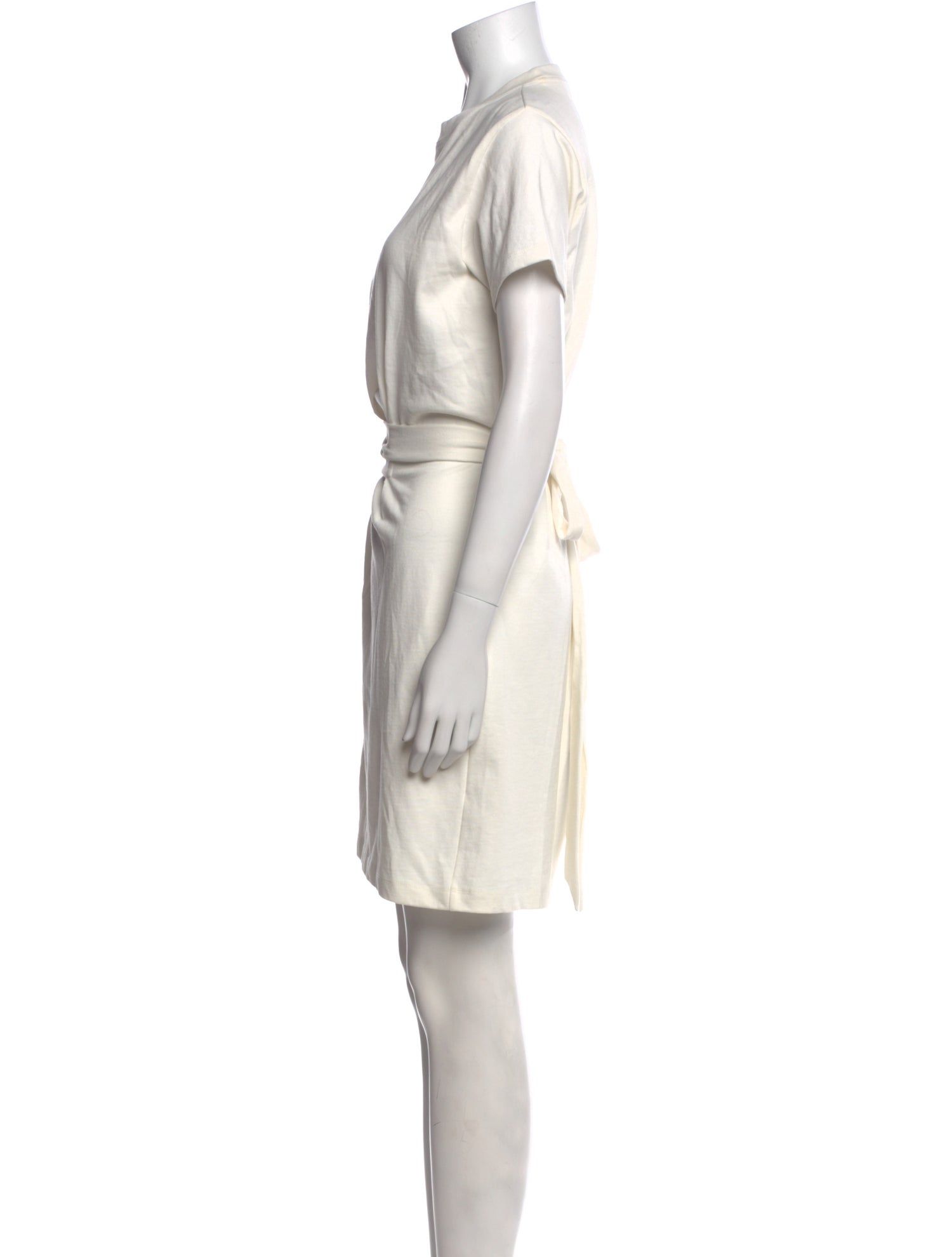 Vince Crew Neck Mini Dress