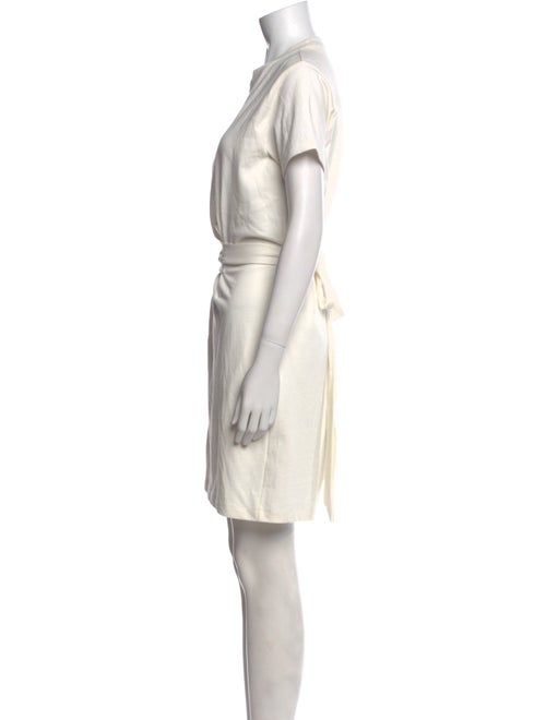 Vince Crew Neck Mini Dress