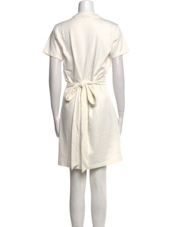 Vince Crew Neck Mini Dress