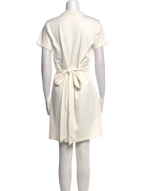 Vince Crew Neck Mini Dress