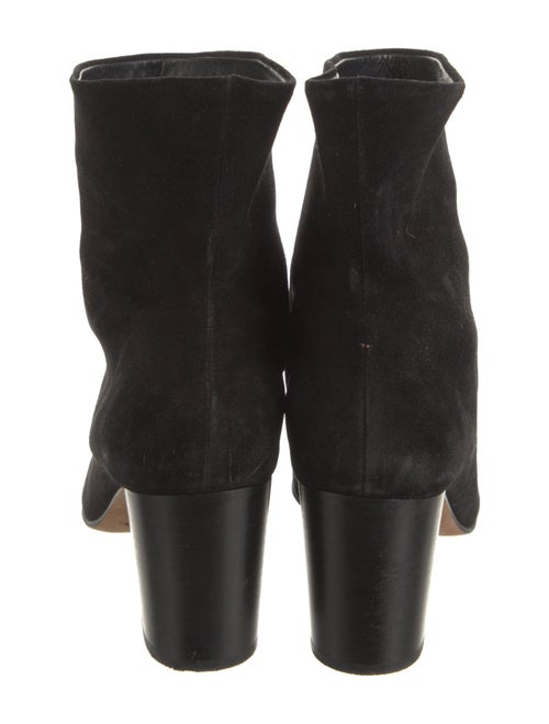 Vince Suede Leather Trim Embellishment Boots