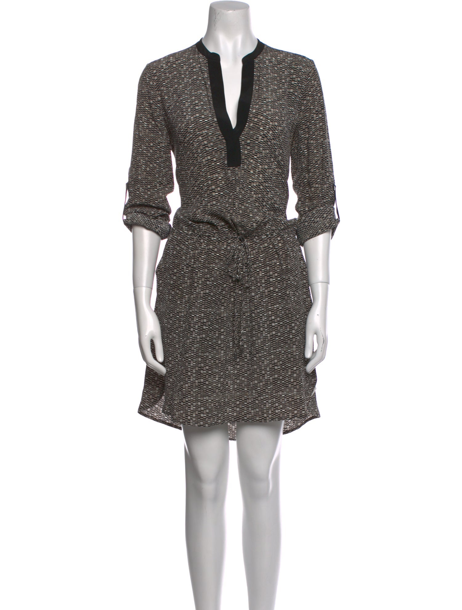 Vince Silk Midi Length Dress