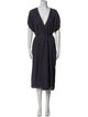 Vince Silk Midi Length Dress
