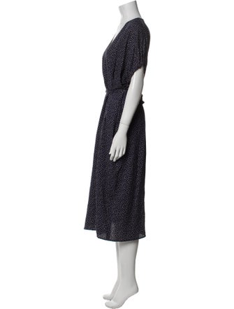Vince Silk Midi Length Dress