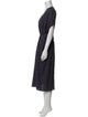 Vince Silk Midi Length Dress