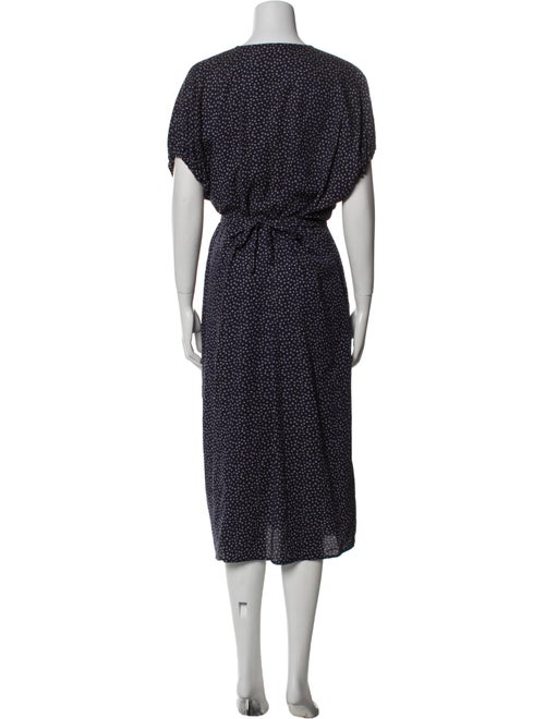 Vince Silk Midi Length Dress
