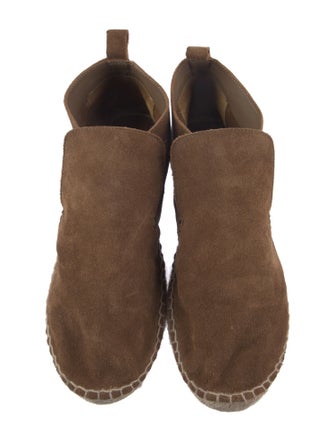 Vince Suede Whipstitch Trim Espadrilles