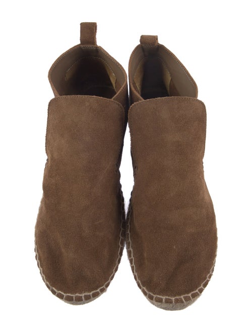 Vince Suede Whipstitch Trim Espadrilles