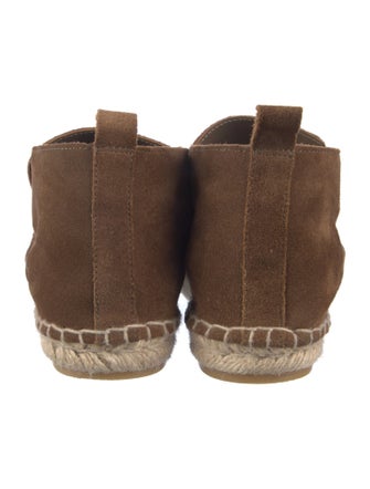 Vince Suede Whipstitch Trim Espadrilles