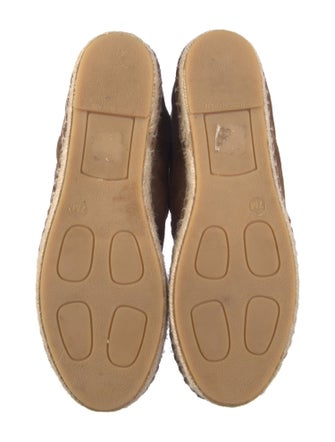 Vince Suede Whipstitch Trim Espadrilles