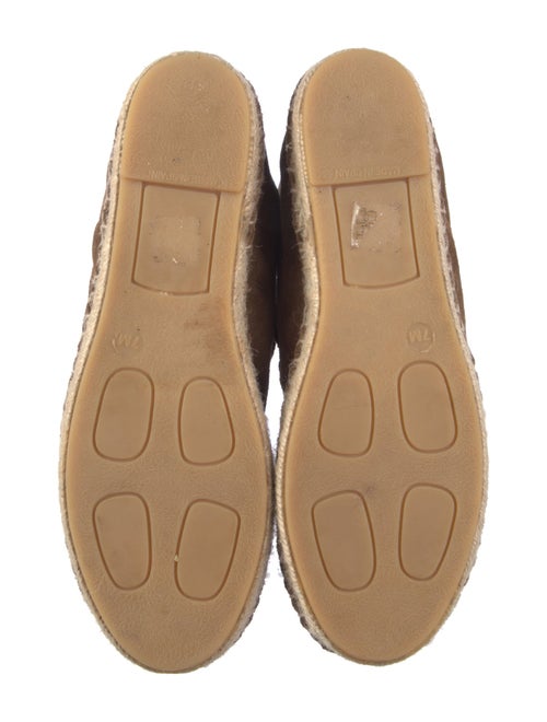 Vince Suede Whipstitch Trim Espadrilles