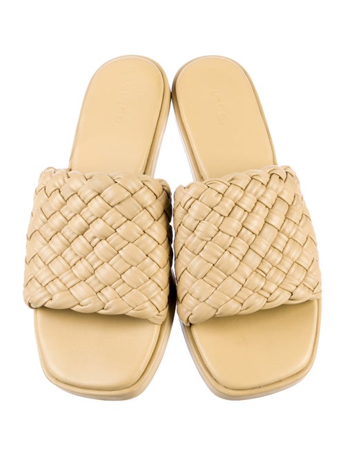 Vince Leather Slides