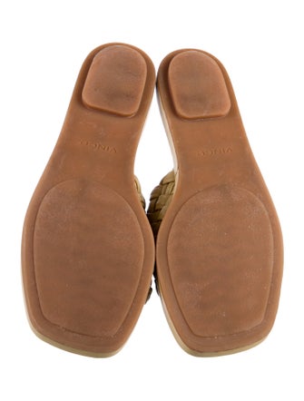 Vince Leather Slides