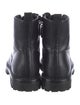 Vince Leather Combat Boots