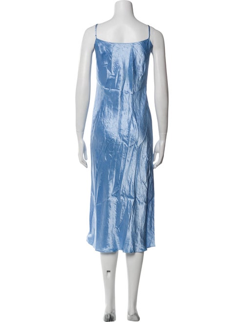 Vince Scoop Neck Midi Length Dress