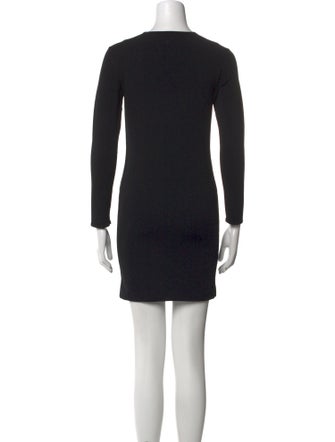 Vince Crew Neck Mini Dress