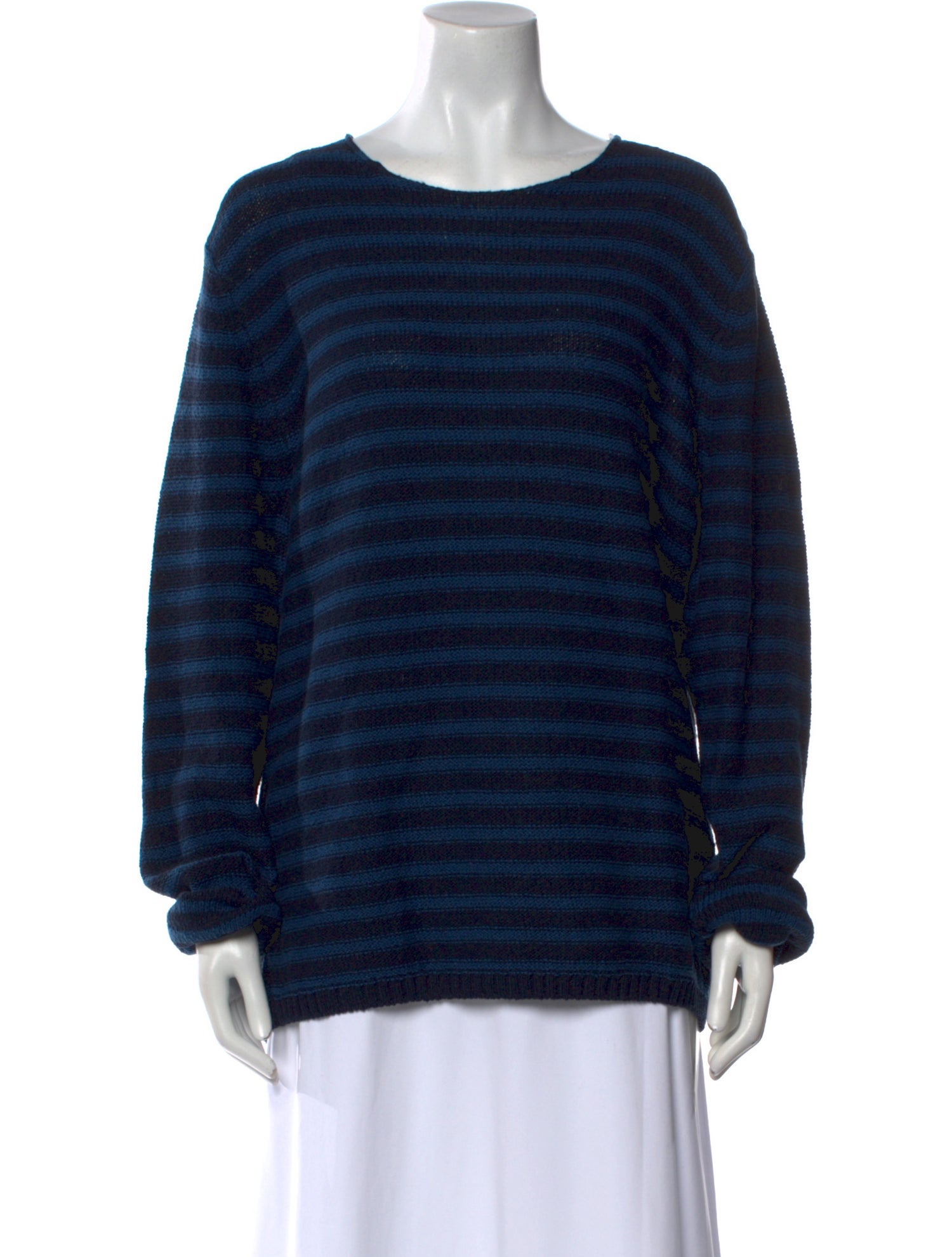 Vince Striped Scoop Neck Sweater w/ Tags