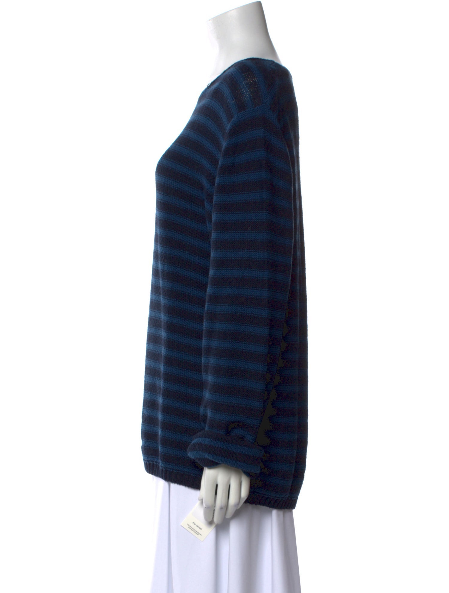 Vince Striped Scoop Neck Sweater w/ Tags